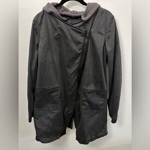 Women’s Black Marrakech Asymmetrical Zip Jacket